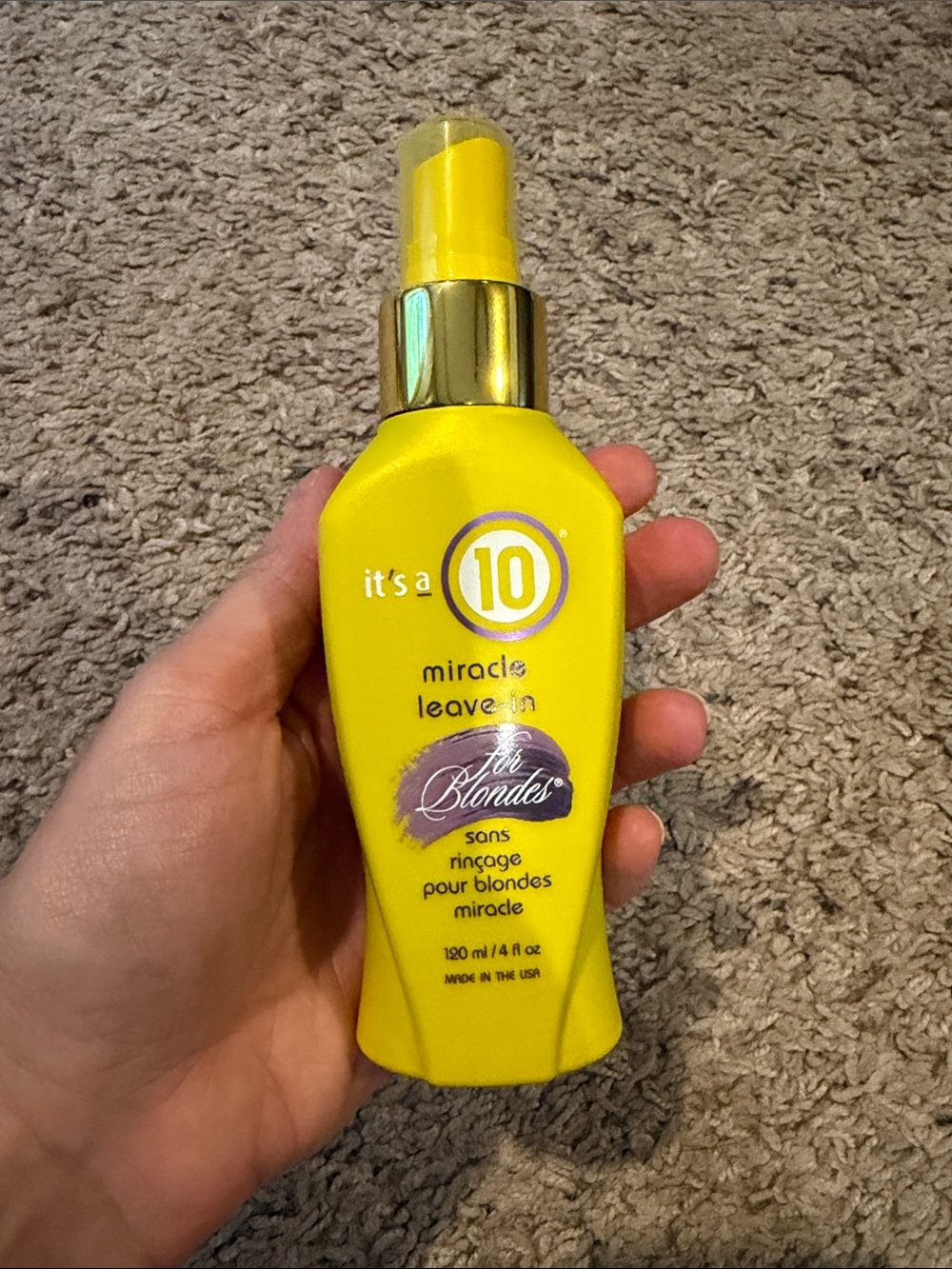It’s a 10 Miracle Leave-In for Blondes